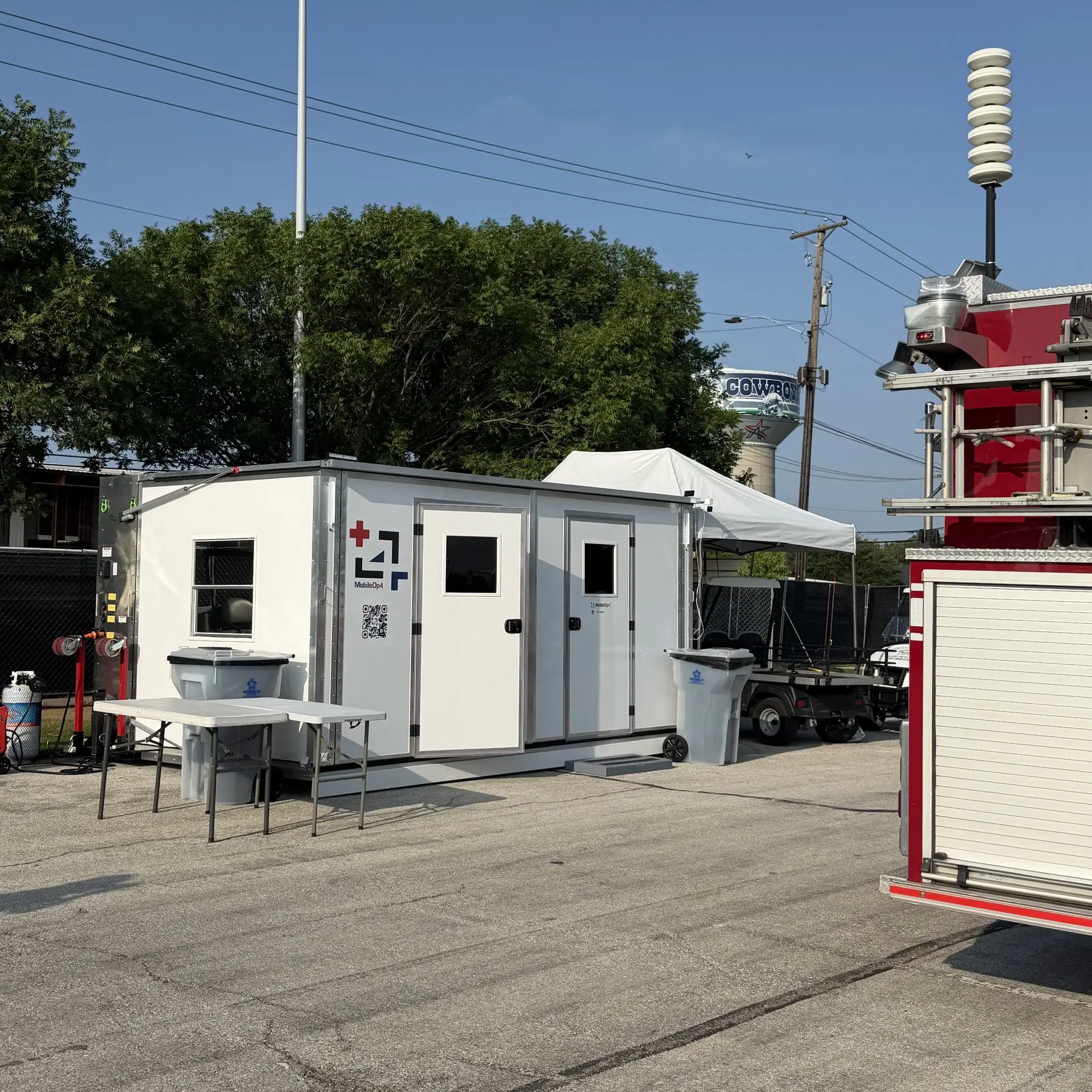 MobileOp4 unit deployed on site