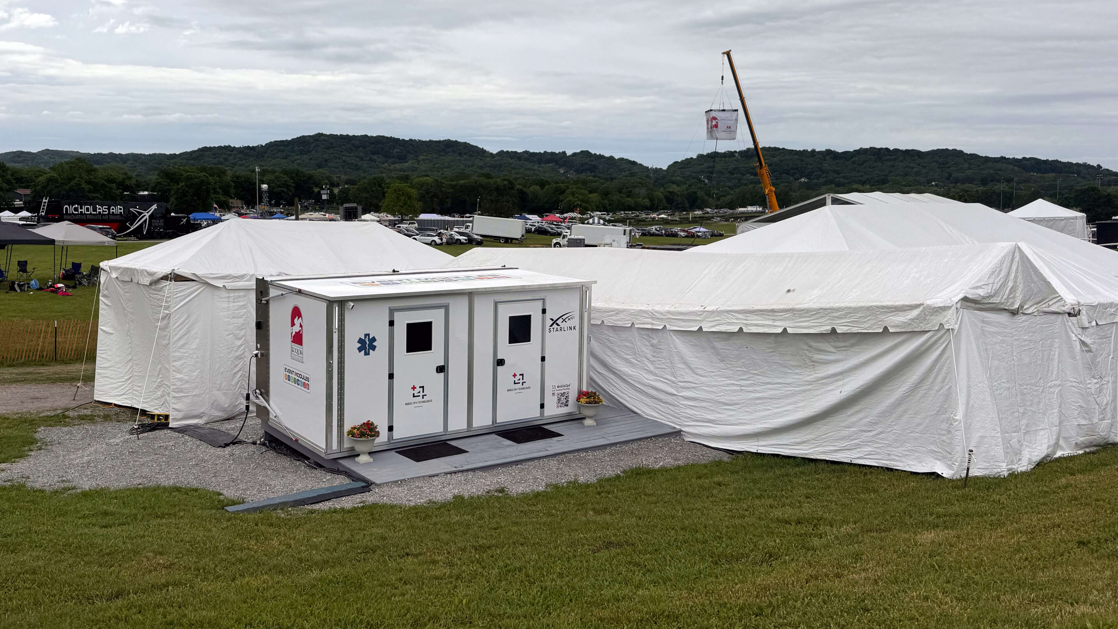 MobileOp4 unit deployed at event